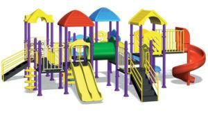 Kids Public Plastic Outdoor Playground Equipment Slide