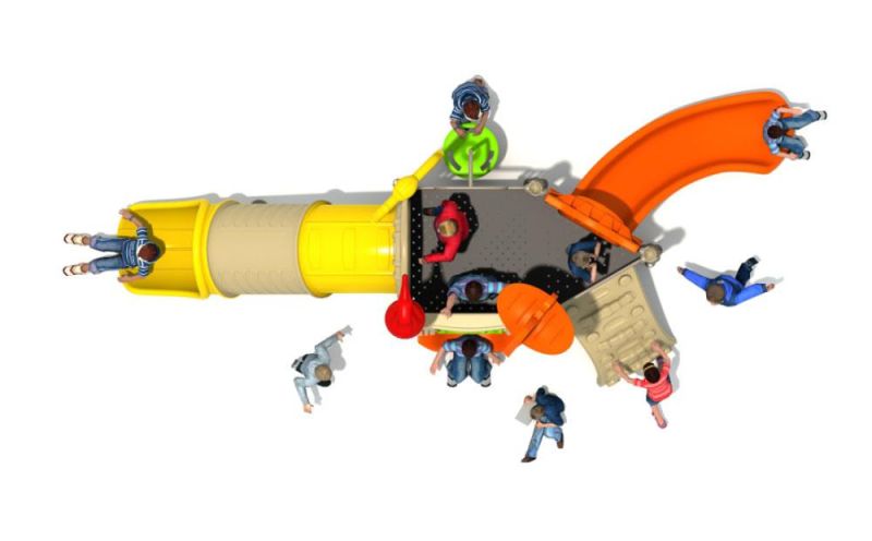 Sports Series Outdoor Playground Kids Slide Garden Playground Game
