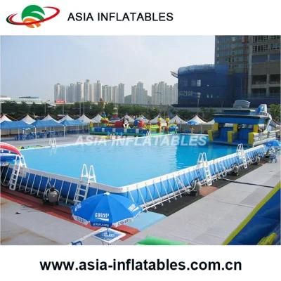 Outdoor Swimming Pool, Above Ground Swimming Pool, Metal Frame Swimming Pool