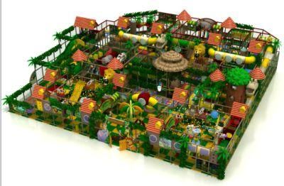 Jungle Themed Indoor Play Center for Kids