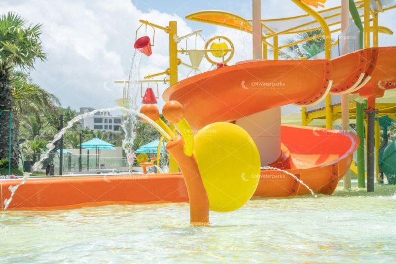 Hot Sale Fiberglass Water Slide Outdoor Luoyue Hotel, Beiluowan, Yangjiang Hotel