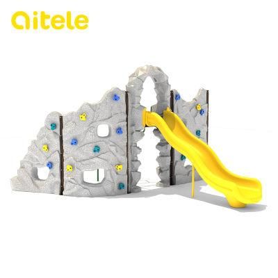 Plastic Climber with Slide From Qitele Outdoor Playground Equipment