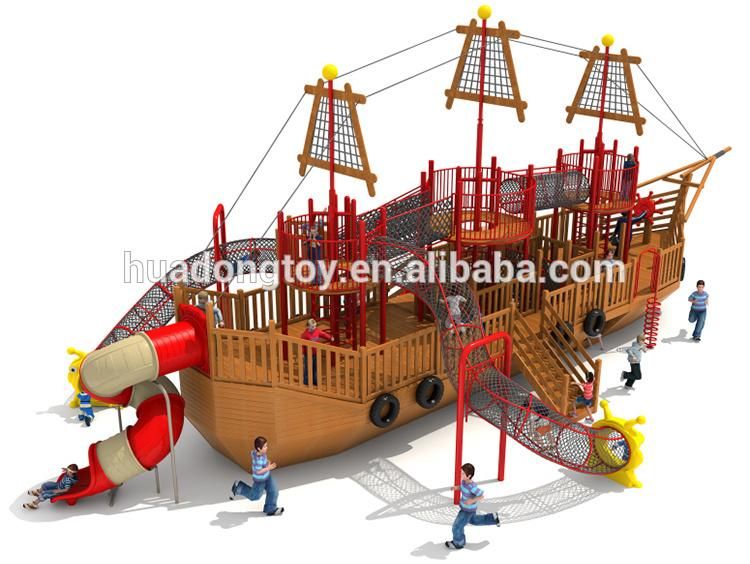 Wooden Pirate Ship Theme