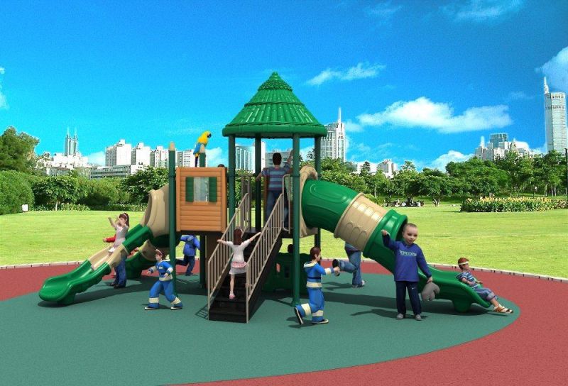 New Design Outdoor Playground Equipment with Children Slide