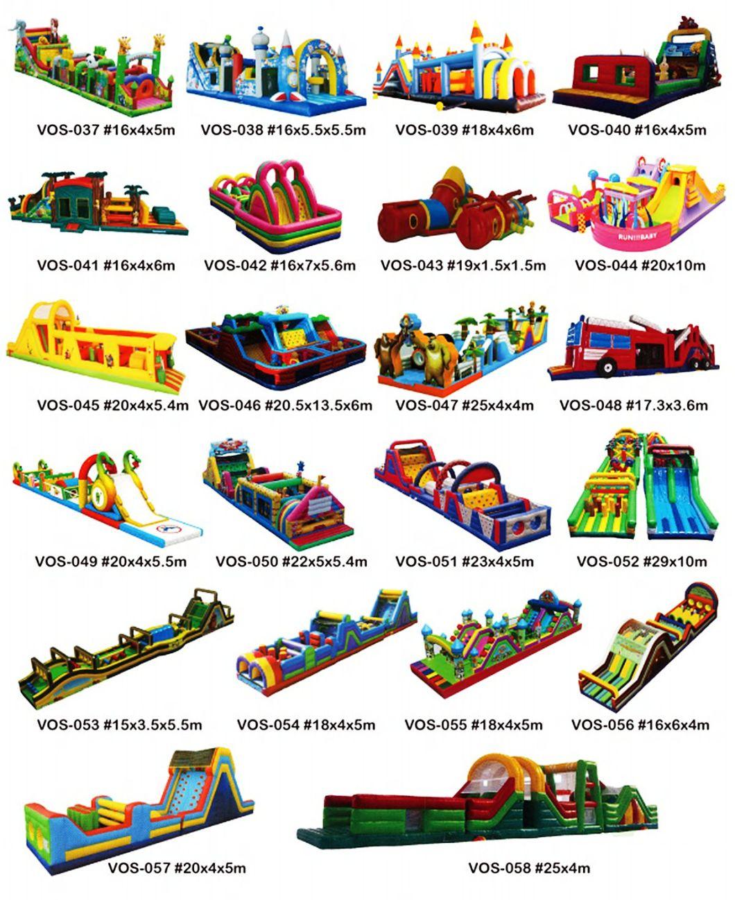 Commercial Inflatable Land Obstacle Course Sport Games Inflatable Obstacle Course