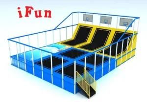 Ifunpark Trampoline Kids Playground Soft Playground Indoor Game Zone Jumping Play Area