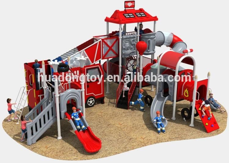 Children Plastic Slide Kids Outdoor Playground Equipment for Sale