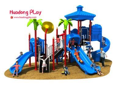 New Design Large Plastic Kids Outdoor Playground Slide