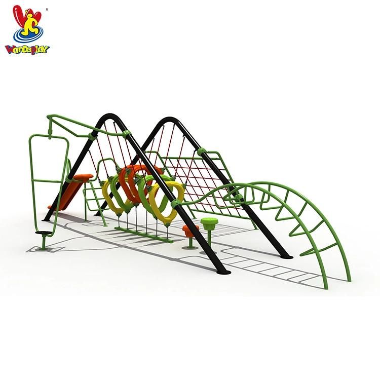 Wandeplay Amusement Park Playsets Kindergarten Kids Toy Children Water Park Slide Games Outdoor Playground Equipment Rope Net Climbing