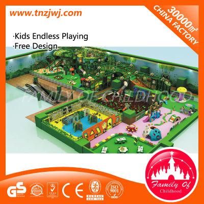 Nursery School Kids Multigame Indoor Playground Equipment with Ball Pool