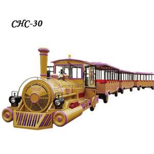 Commins Engie Diesel Trackless Train, Road Train for Amusement Park