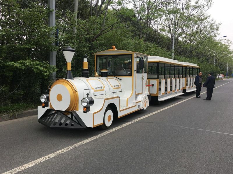 China 50 Seats Electric Trackless Train for Sale