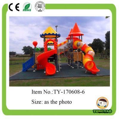 Ce Certificated Plastic Kids Outdoor Playground, Outdoor Playground for Kids (TY-01002)