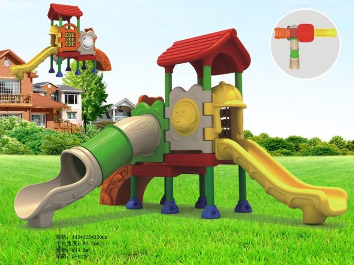 Plastic Slide Kids Toy Toddler Outdoor Park Playground Equipment