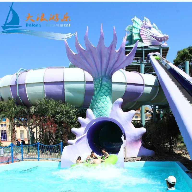 Space Bowl Water Slide for 4 People