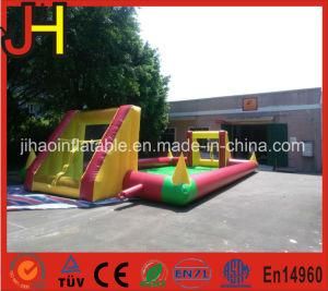 Outdoor Inflatable Water Soap Football Field