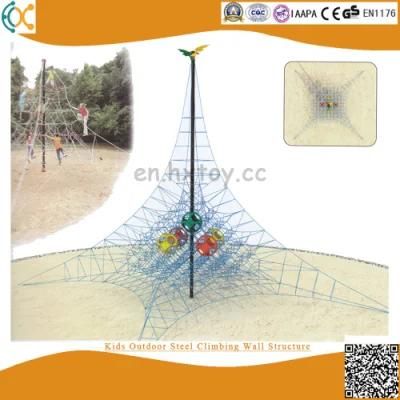 Kids Outdoor Steel Climbing Wall Structure