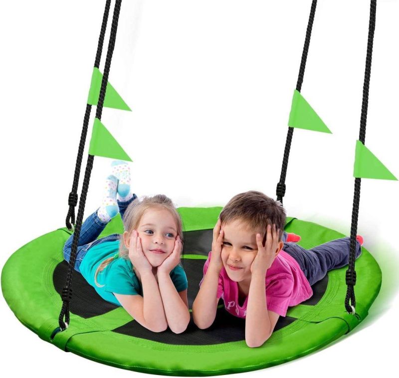 Certified En71 /CE Outdoor Playground Toy Swing Set