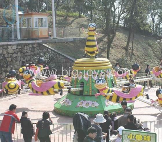 Top Quality Amusement Park Equipment Self Control Rotary Bee Rides for Kids Rides Manufacturer