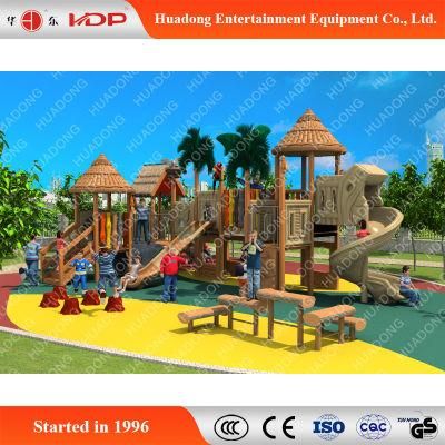 Children Slider Amusement Park Wooden Slide for Sale (HD-MZ023)