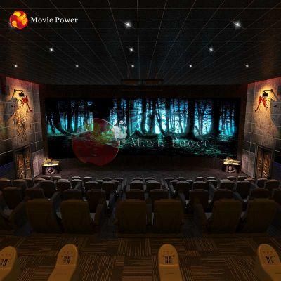 Immersive Horror House Scary 4D 5D Dynamic Motion Cinema Chair Theater System