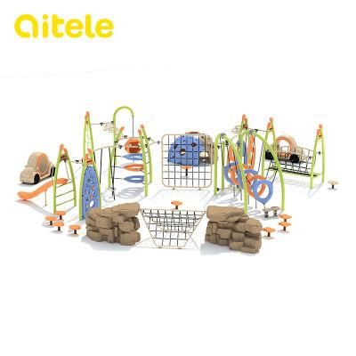 Customized Color Attractive Amusement Park Outdoor Playground Equipment