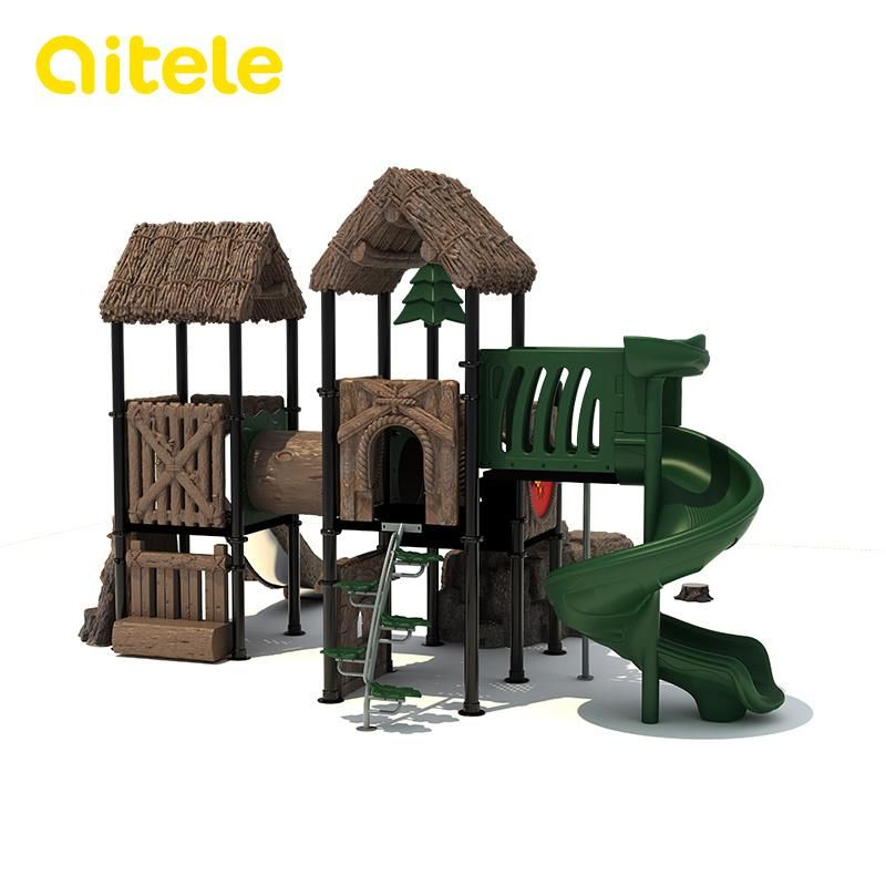 Popular Natural Style Outdoor Playground Kids Playground Equipment