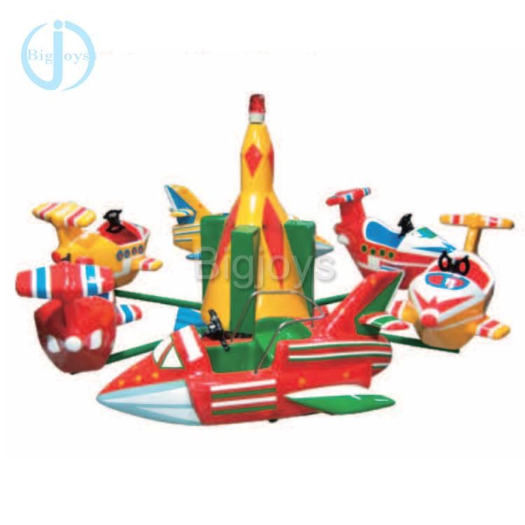 Kids Outdoor Playground 6 Seat Plane Ride Commercial Cheap Price