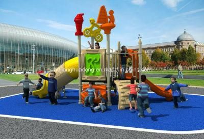 2017 New Mould Factory Kids Exercise Outdoor/Indoor Playground Slide Equipment Amusement Park Sports Series New Moedels 2016 HD16-108b