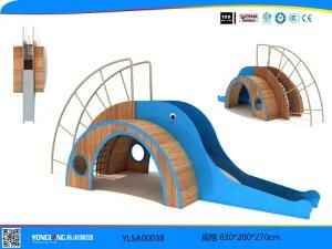 Outdoor Playground Amusement Facilities Cartoon Elephant Children Slide (YL5A00038)