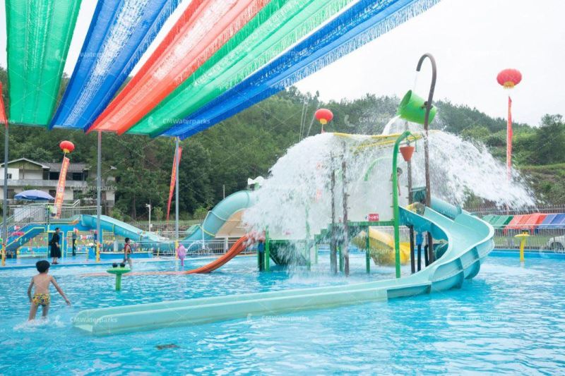 High Quality Fiberglass Water Slide Outdoor Water Park Equipment for Adult Kids