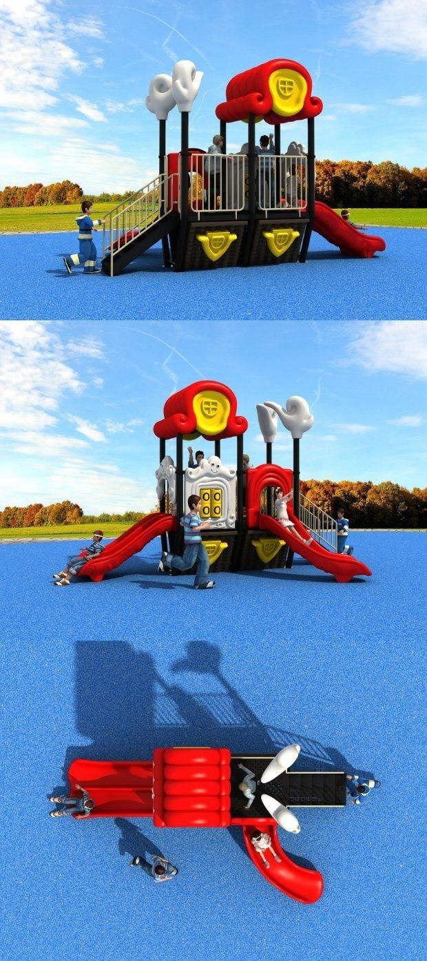 Hot Funny Kids Slide Amusement Park Outdoor Playground Equipment