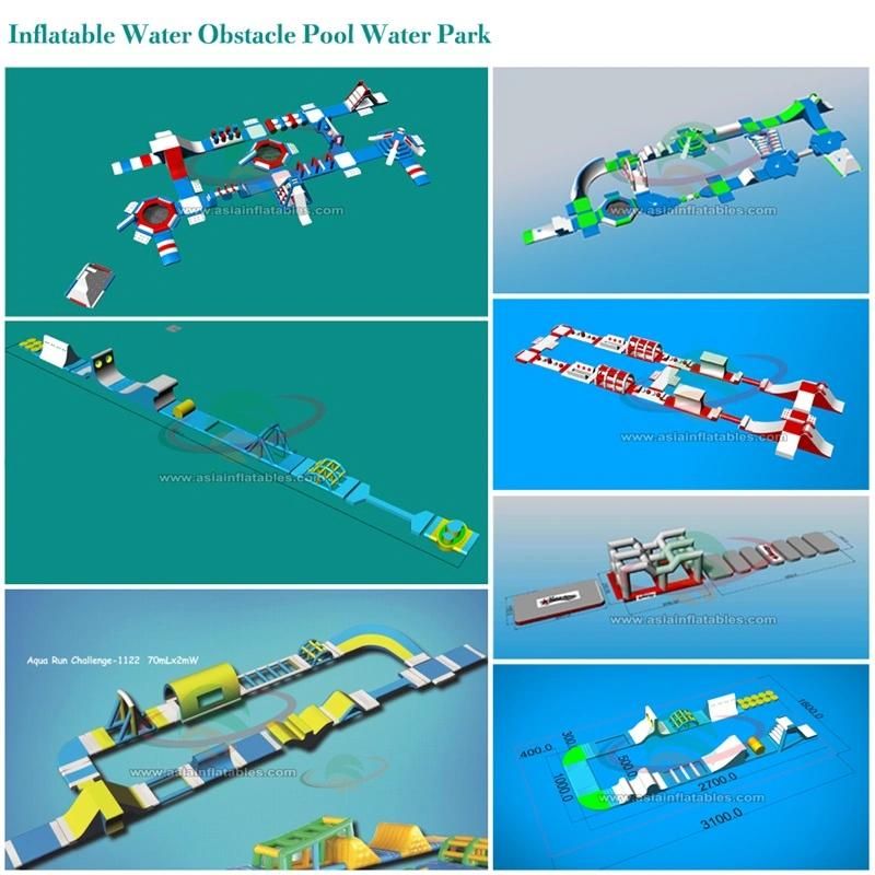 Hot-Sale Inflatable Water Amusement Park/ Inflatable Land Water Parks with Pool