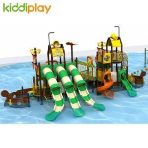 Water Playground Plastic Playground Big Slide Playground Outdoor with Slide for Sale
