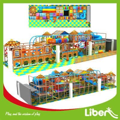 Indoor Pirate Ship Themed Kids Soft Playground Equipment