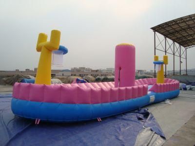 Basketball Sport Game Inflatable Bungee Run