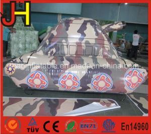Inflatable Camouflage Tank Paintball Bunker for Paintball Arena
