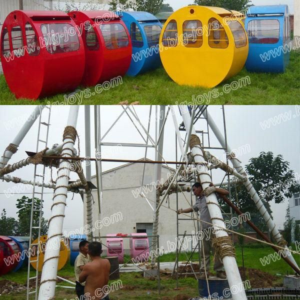 Amusement Popular Attractive Kids Mini Ferris Wheel 5 Cabins for Sale