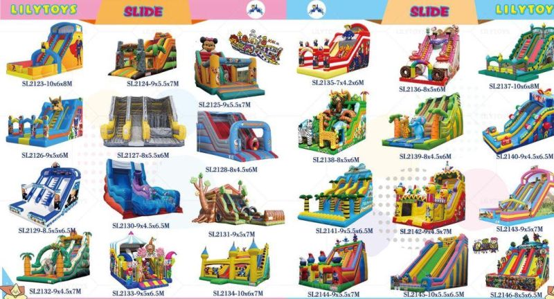 Outdoor Playground Equipment for Children Jumping Bouncy Amusement Park Funcity