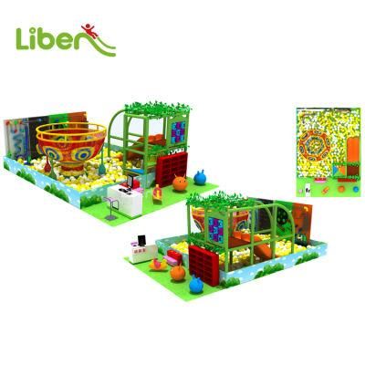 Children Play Center Indoor Soft Playground with Rope Course