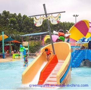 Mini Pirate Ship Water Slide for Water Amusement Park (LZ-042)