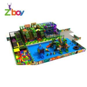 Professional Design Public Amusement Ball Pool Kids Small Indoor Playground with Slide