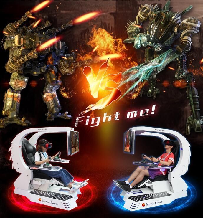 9d Vr Battle Walking Robot Simulator Electronic Arcade Game Machine