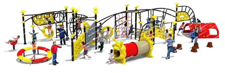 Small Kids Outdoor Games Park Equipment