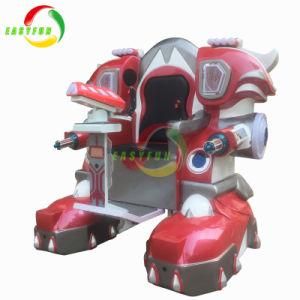 Outdoor Playground Manufacture Kids Ride Driving Walking Robot Amusement Arcade Game Machine