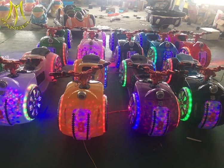 Hansel Shopping Mall Electric Motorcycle Children Amusement Ride Sale