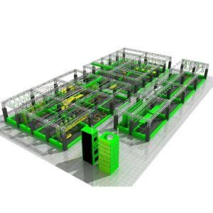 Outdoor a Floor Ninja Warrior Course Kids Climbing Obstacle Courses Playground Adventure Games for Adults