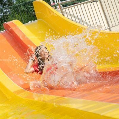 Customized Fiberglass Water Slide Outdoor Water Park Equipment