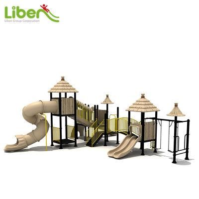 Hot Sale Straw House Series Outdoor Playground Equipment