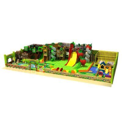 China Brand Naughty Castle Children&prime;s Play Plastic Slide Amusement Soft Kids Indoor Playground